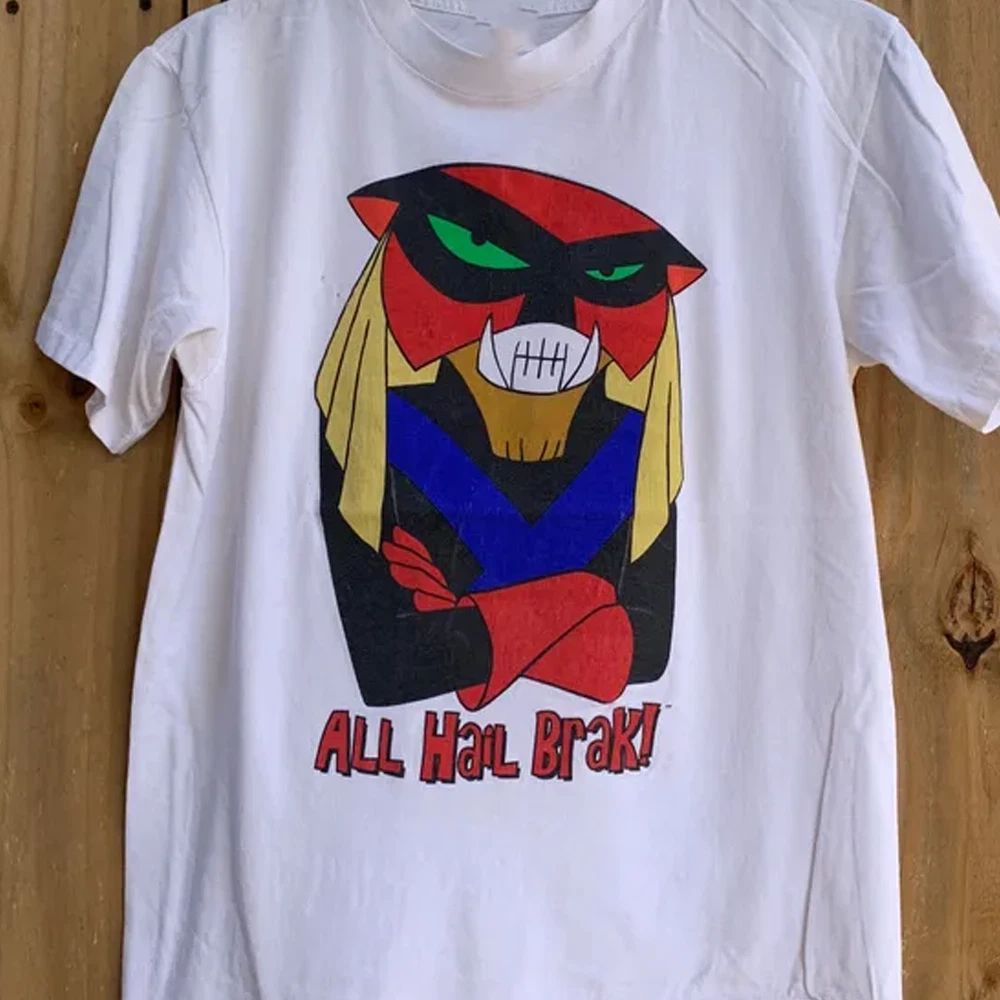 Space Ghost Brak VTG short sleeve All sizes S to 45XL white 04 Unisex