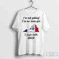 Premium Virginia Map Im Not Yelling Im An Iowa Girl I Just Talk Loud Unisex
