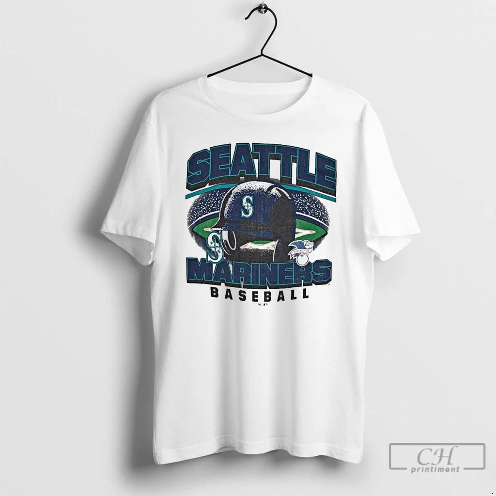 Classic Seattle Mariners Khaki Regional Foundation T Shirts Unisex