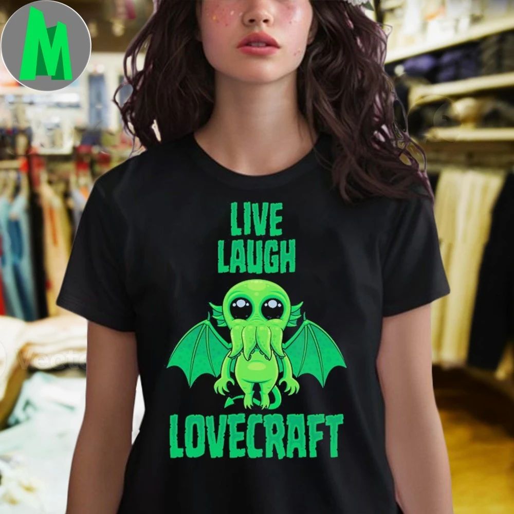 John Schwegel Live Laugh Lovecraft Shirt Unisex
