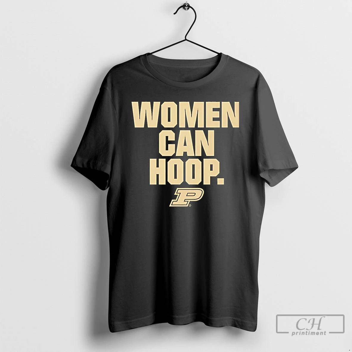 Premium Purdue Boilermakers Womens Basketball Women Can Hoop Christmas T Shirts Unisex