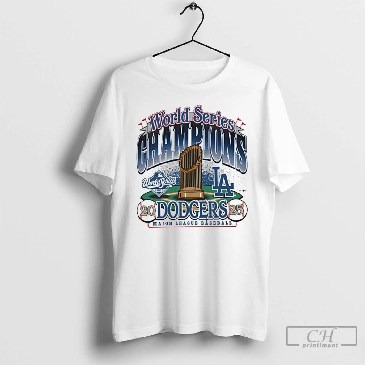 Premium Los Angeles Dodgers 2025 World Series Champions 47 Scrum T Shirts Unisex