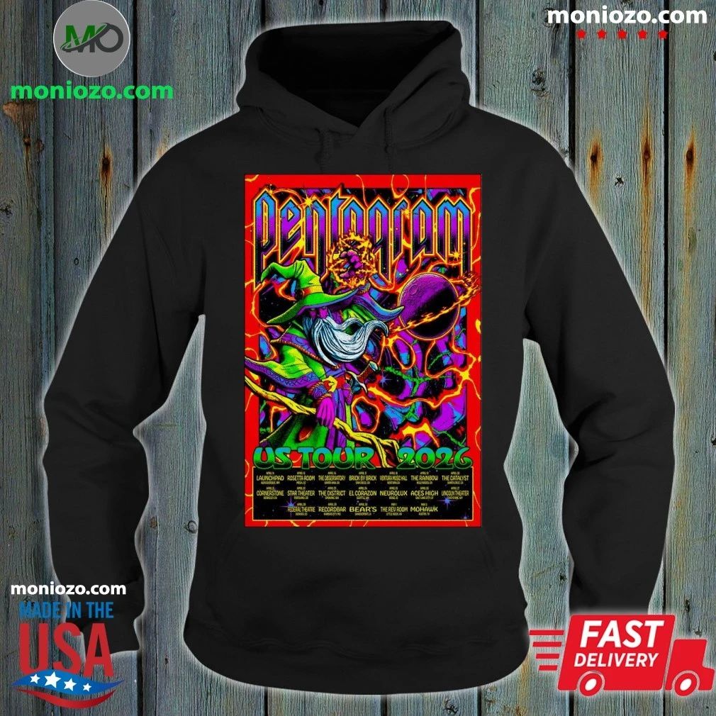 Original Pentagram US Tour 2026 Poster Unisex