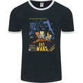 Cat Wars Funny Sci-Fi Mens Ringer FotL Unisex