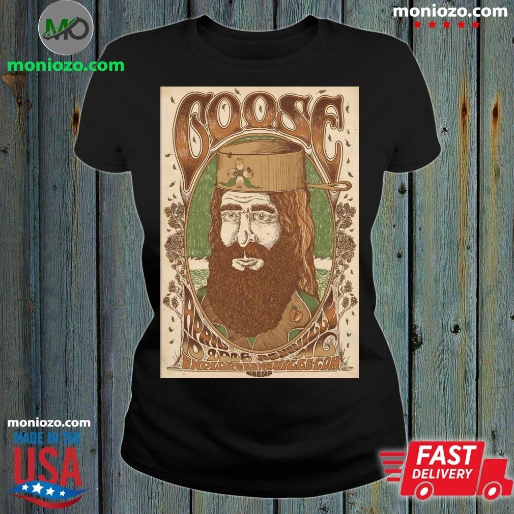 Goose In Asheville NC On April 10 2026 Poster Shirt Unisex