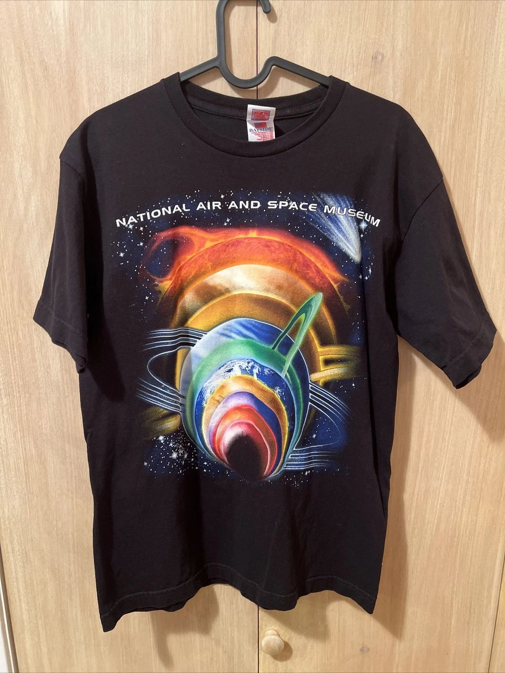VTG National Air and Space Museum Double Sided Graphic Shirt - Mens Medium Unisex