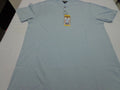 Eddie Bauer Men's Short Sleeve Soft Henley Light Blue Size Medium NEW Unisex