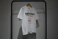 Balenciaga Printed Cotton-Jersey White/Red- Unisex - Size S - 054 Unisex