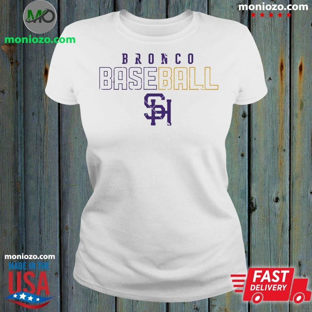 Bronco Baseball Logo Shirt Unisex