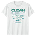 Clean Ocean Clean Future Environmental Earth Day Gift For Him And Her Unisex