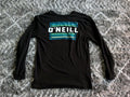 O'Neill Surf Co. Logo Men's Long Sleeve Black Large Unisex