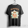 Classic Auntifa Frog Drinking Tea T Shirts Unisex