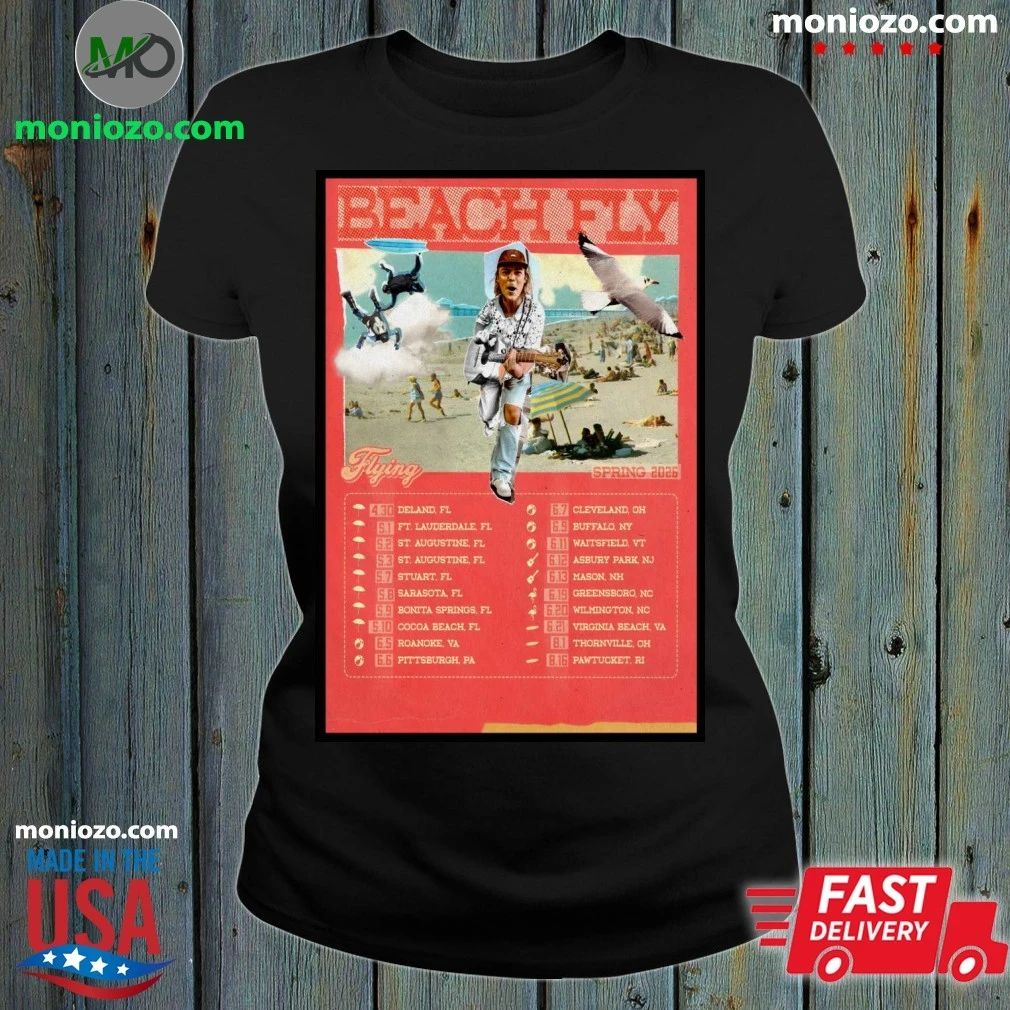 Beach Fly Flying Spring 2026 Shows Poster Unisex
