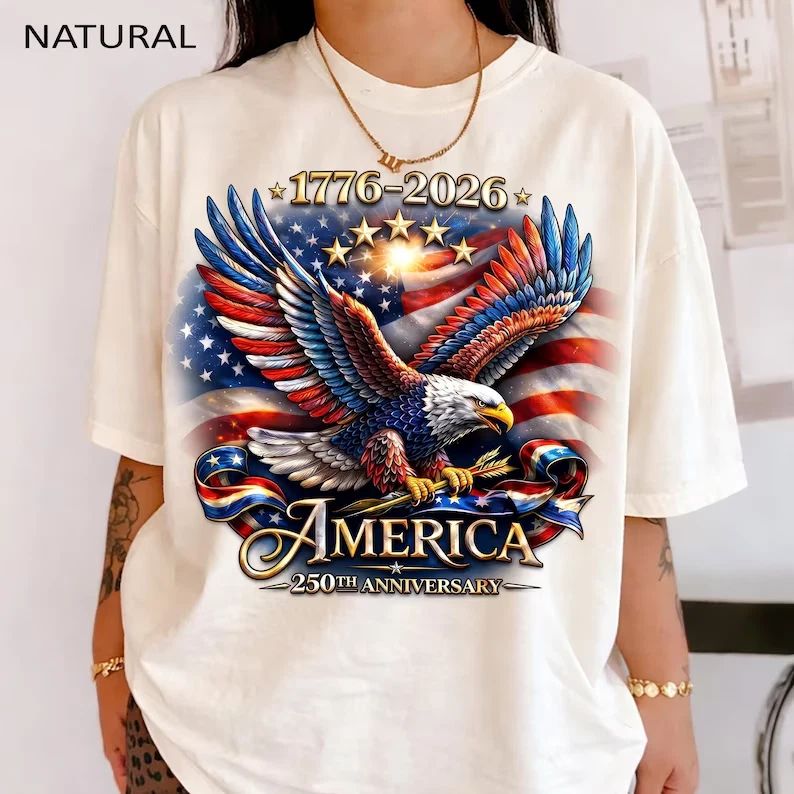 America 250th Anniversary America Patriotic Shirt, USA 250 Years Shirt, Unisex