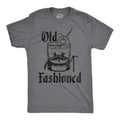 Mens Funny T Shirts Old Fashioned Sarcastic Liquor Graphic Novelty Tee for Men Unisex