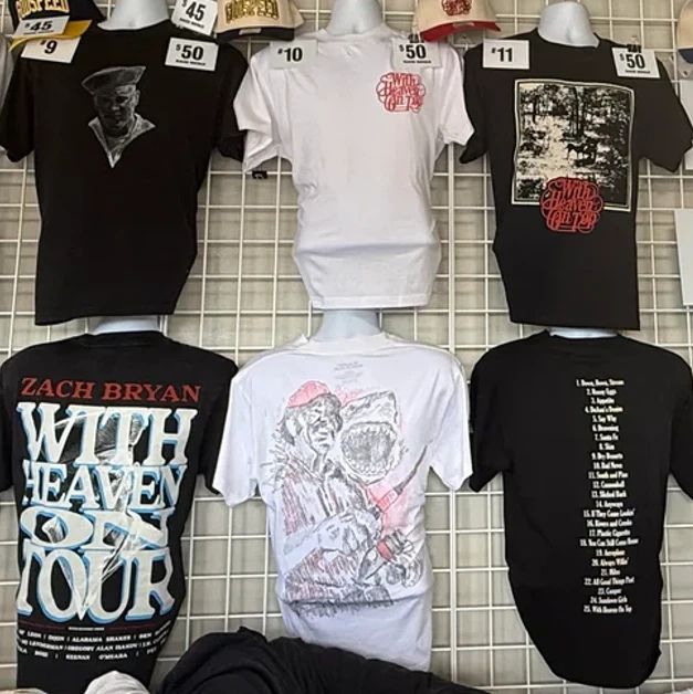 Zach Bryan Tour With Heaven On Tour 2026 Tampa Florida Unisex