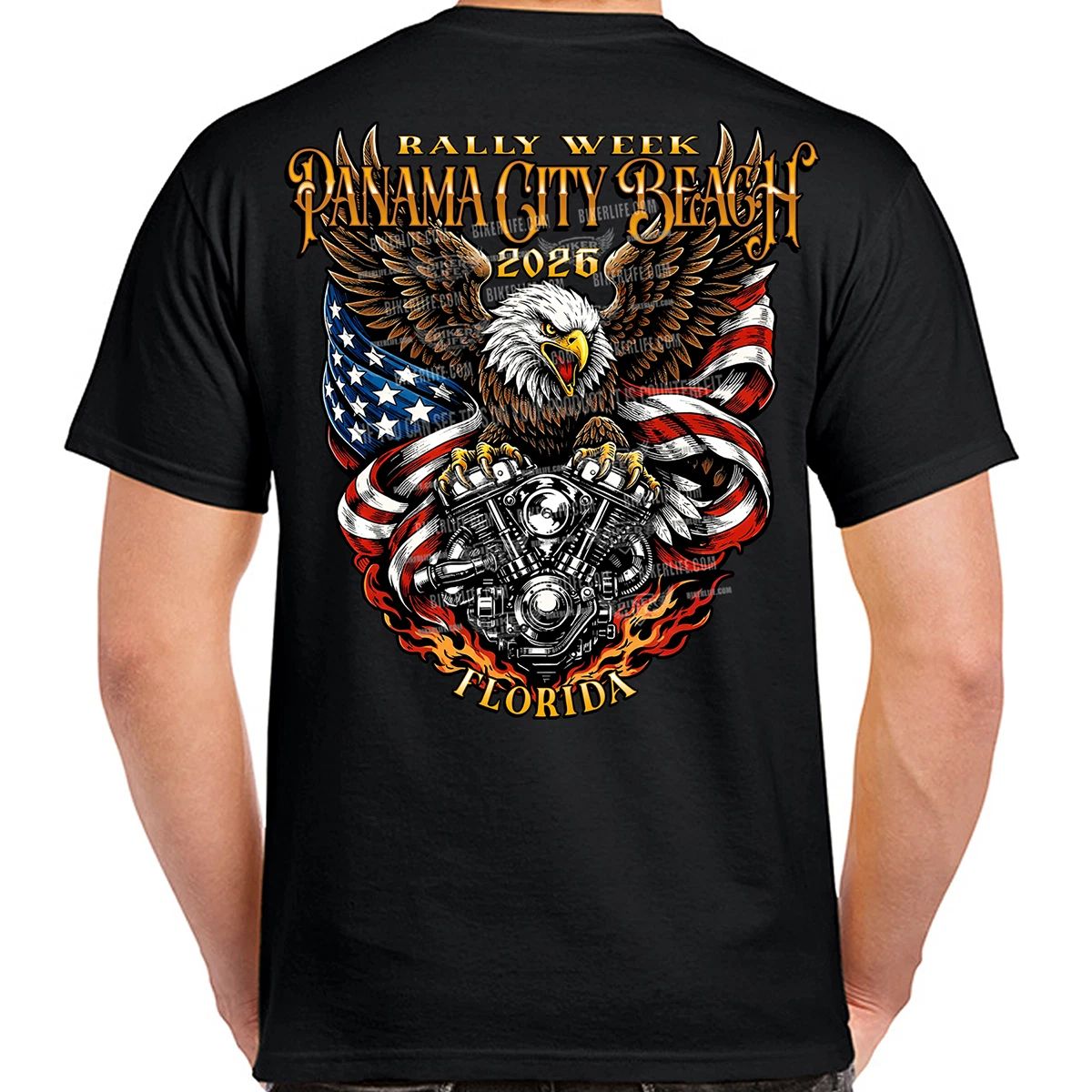 2026 Panama City Beach Rally Week Eagle Engine No Harley Unisex