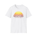 Adventure Your New Favorite Addiction Retro Horizon Typography Unisex