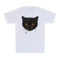 Funny Black Cat Meme Cat Smoking Cigarette Cat Lovers Gift Novelty Men's Unisex