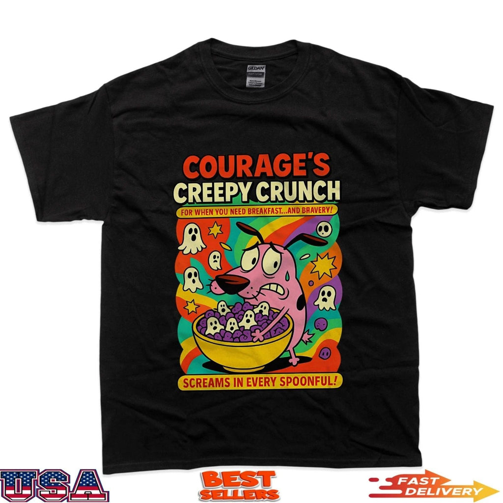 Courage The Cowardly Dog Cereal Box Unisex