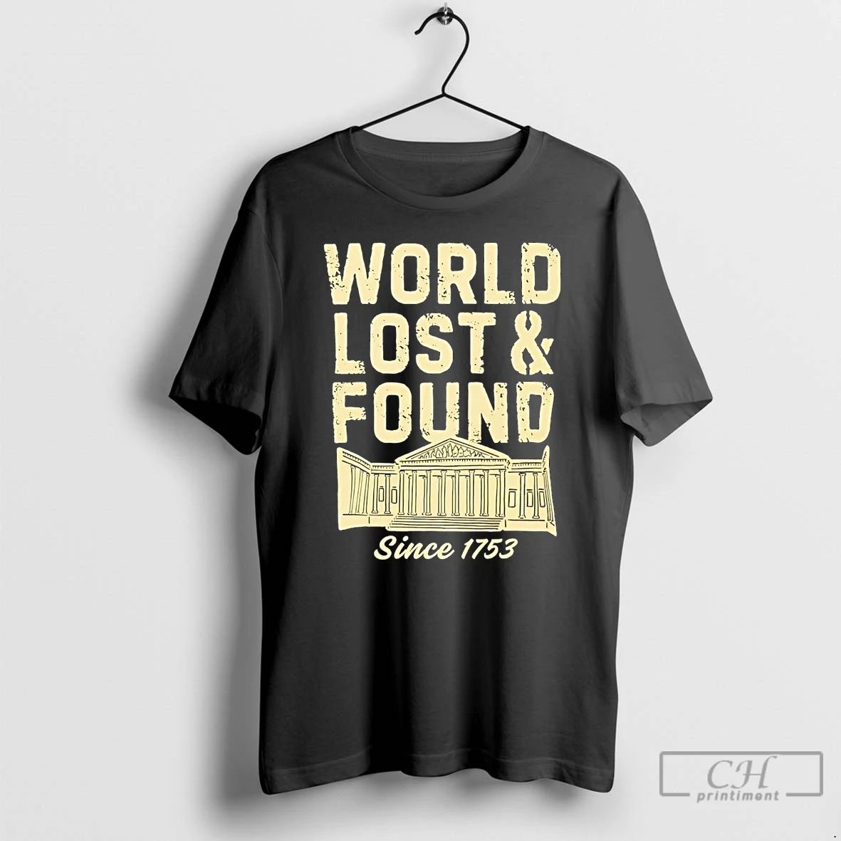 Premium World Lost And Found British Museum T Shirts Unisex
