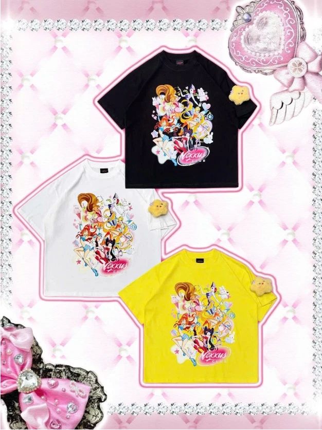 NEXXUS MAGICAL GIRL ANIME CYBER Y2K AESTHETIC KAWAII STREETWEAR REPRINT Unisex