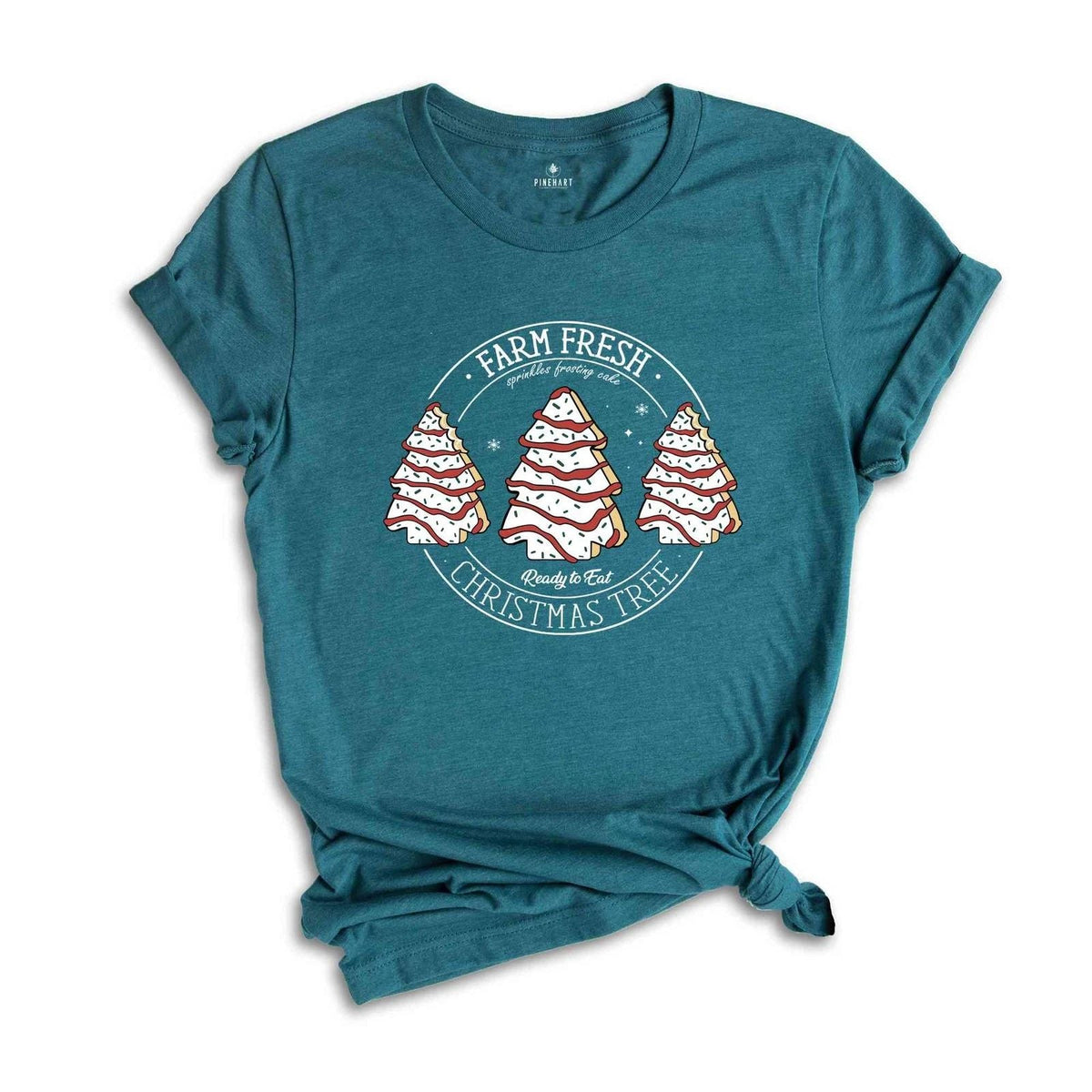 Farm Fresh Christmas Tree Shirt, Christmas Cake Shirt, Cute Christmas Shirt, Chr Unisex