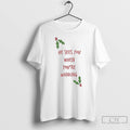 Classic He Sees You When Youre Wanking Christmas T Shirts Unisex
