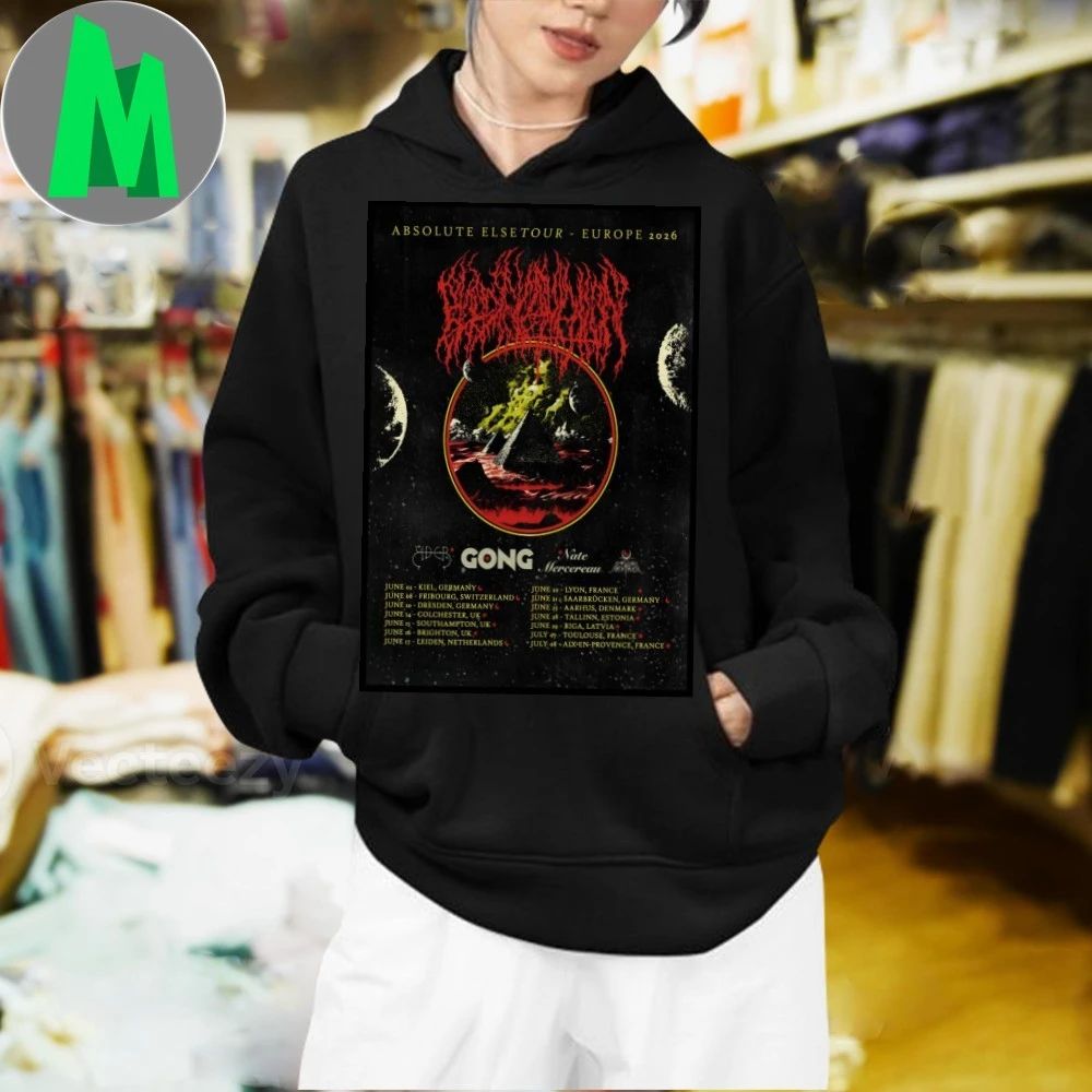 Blood Incantation Absolute Else 2026 Europe Shows Poster Shirt Unisex