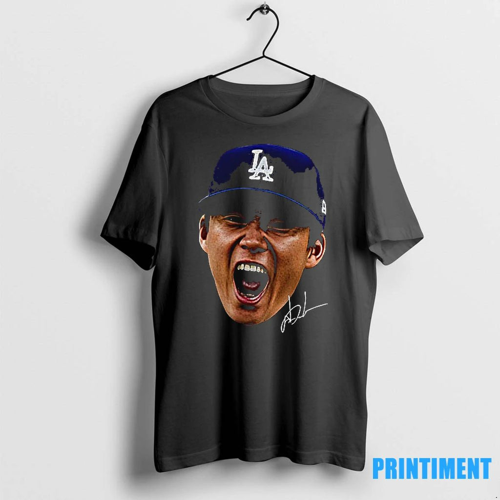 La Dodgers Yoshinobu Yamamoto Japanese Pitcher Signature Tshirts Sweater Unisex