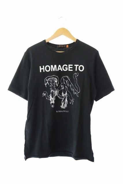 UNDERCOVER 05SS But Beautiful2 Homage To Black Cotton Size 2 Used Unisex