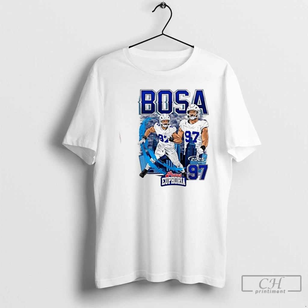 Premium Joey Bosa Los Angeles Chargers Football City Graphic T Shirts Unisex