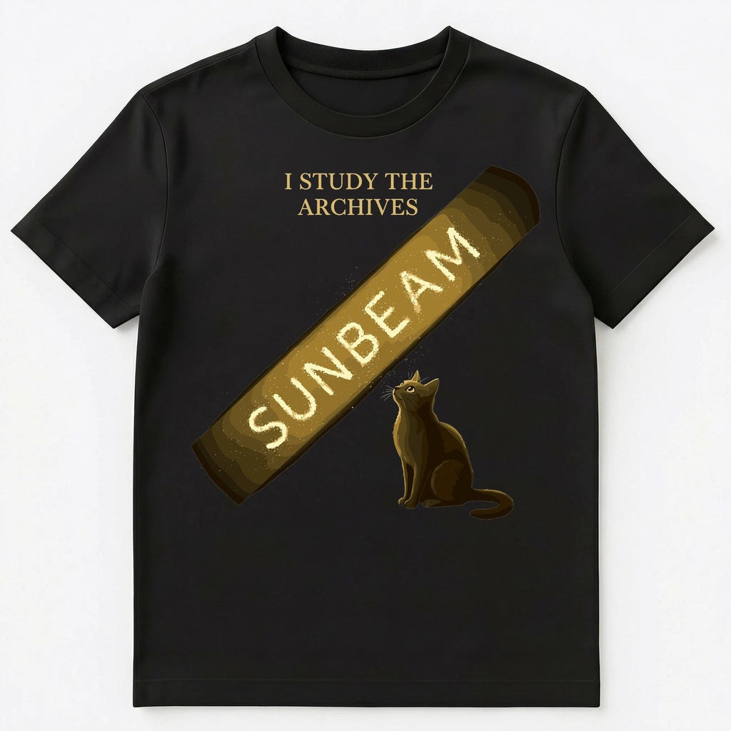 Cat Lover Feline Sunbeam Study Funny Animal Humor Unisex Unisex
