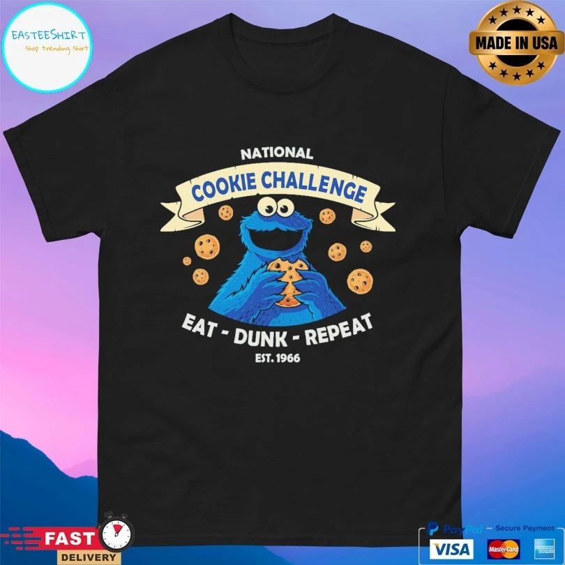National Cookie Challenge Eat Dunk Repeat Est 1966 Unisex
