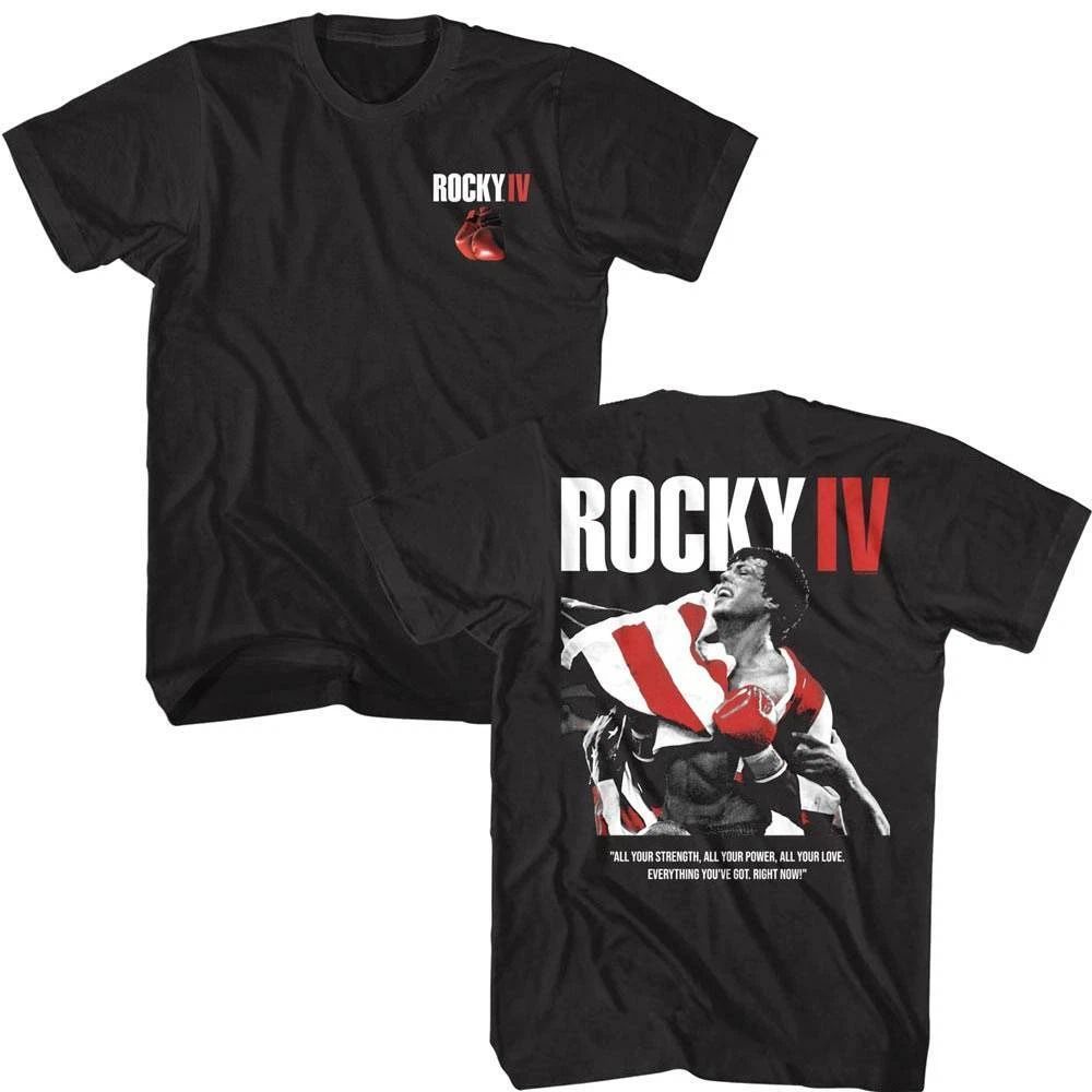 Rocky IV All Your Strength Men's T Shirt Boxing Championship Unisex