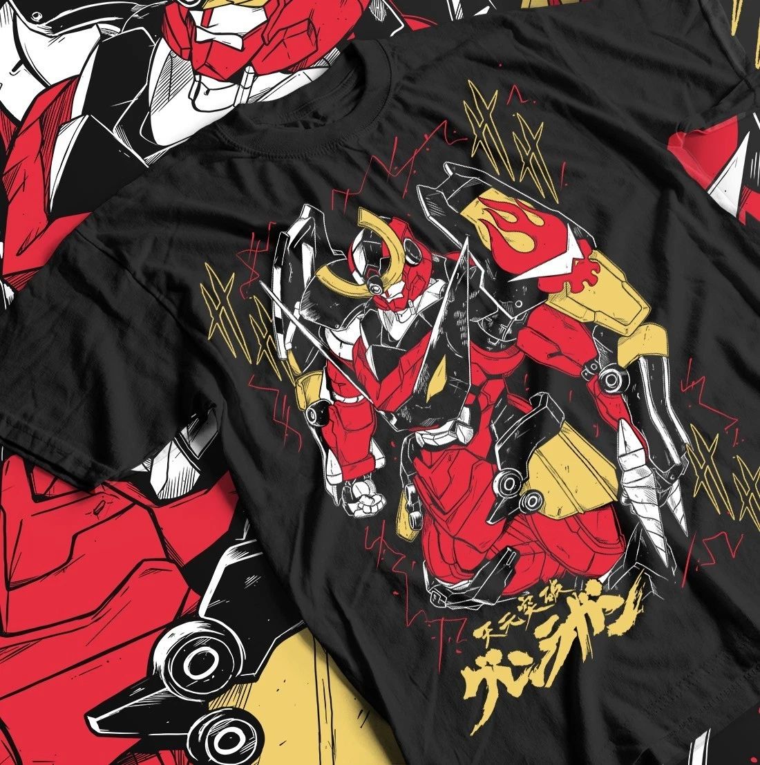 Tengen Toppa Gurren Lagann Anime Manga Unisex Tee, Size S-5XL, Shirt Unisex