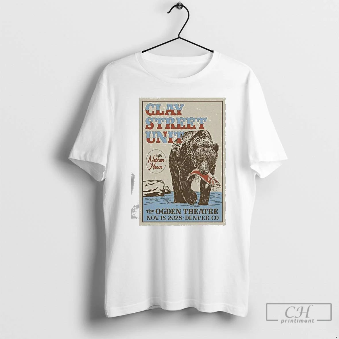 Premium Clay Street Unit The Ogden Theatre In Denver Co Nov 15 2025 T Shirts Unisex
