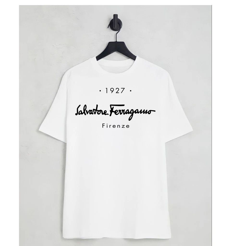 Salvatore Ferragamo Classic Logo Unisex (S–5XL) 👕✨ Unisex