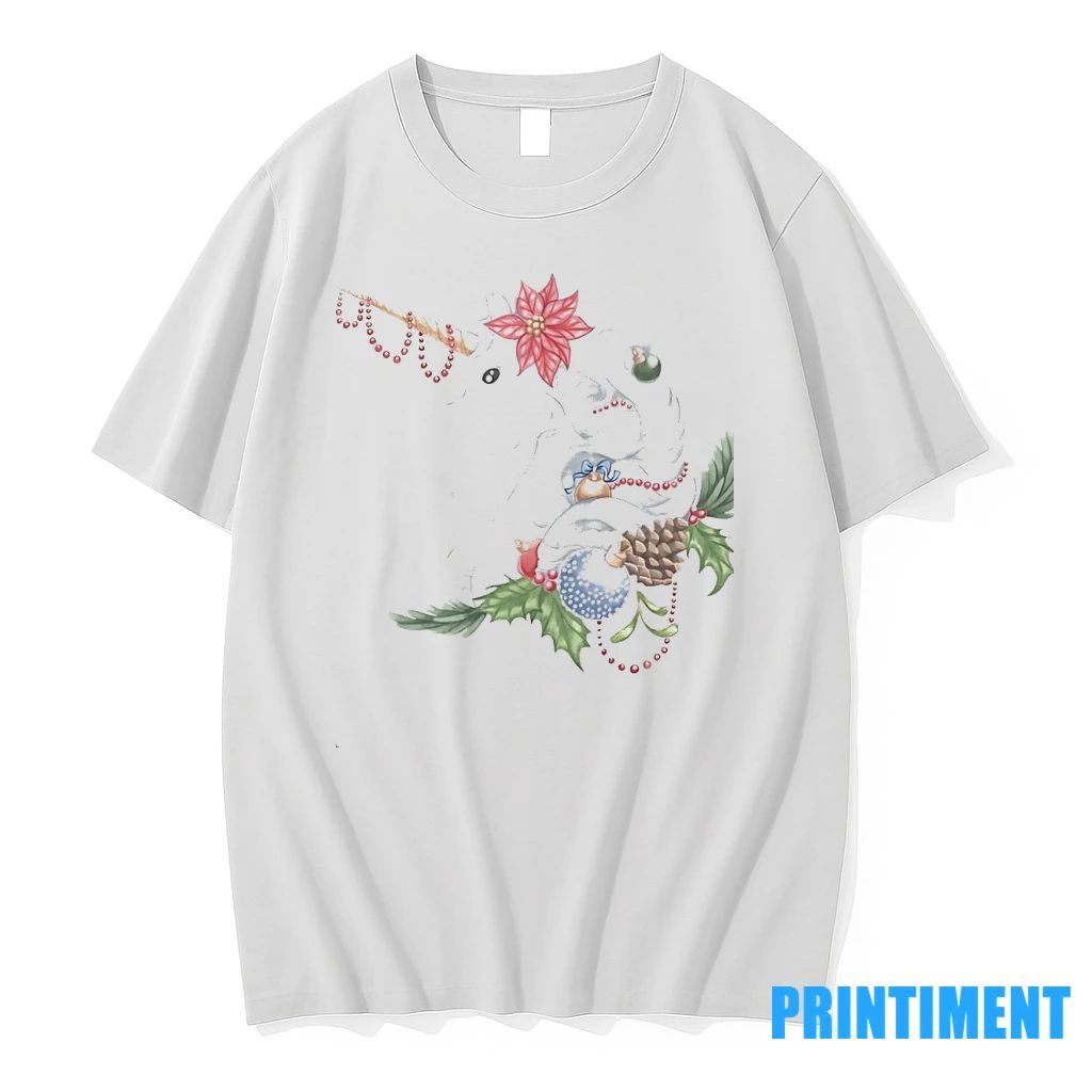Unicorn Poinsettia Elegant Christmas Tshirts Sweater Unisex