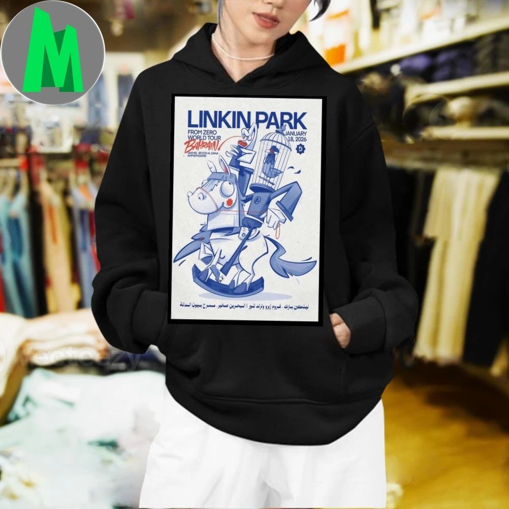 Linkin Park Tour Sakhir Bahrain Jan 18 2026 Poster Shirt Unisex