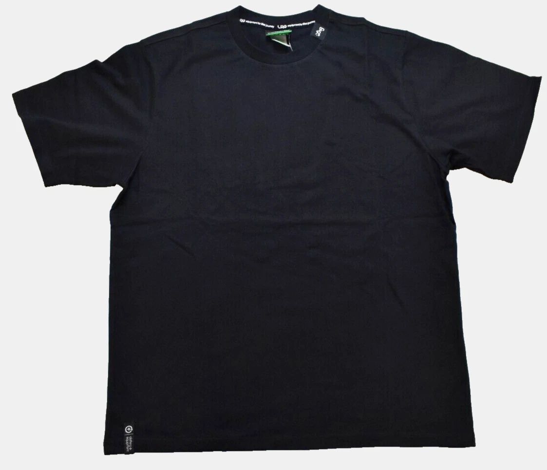 Lifted Research Group Mens LRG Rooting Deeply Black Knit Tee Shirt NWT Medium Unisex
