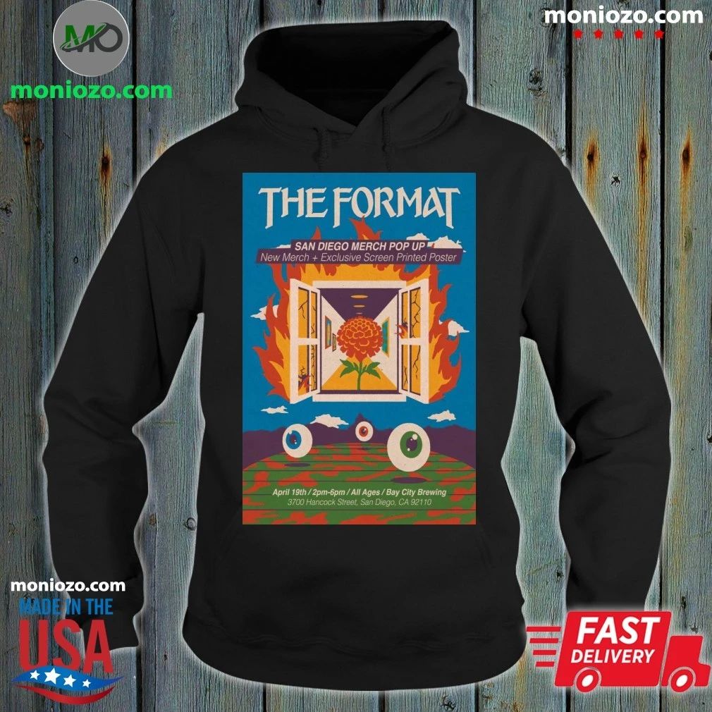 The Format Concert Tour 2026 04 19 San Diego, CA Poster Shirt Unisex