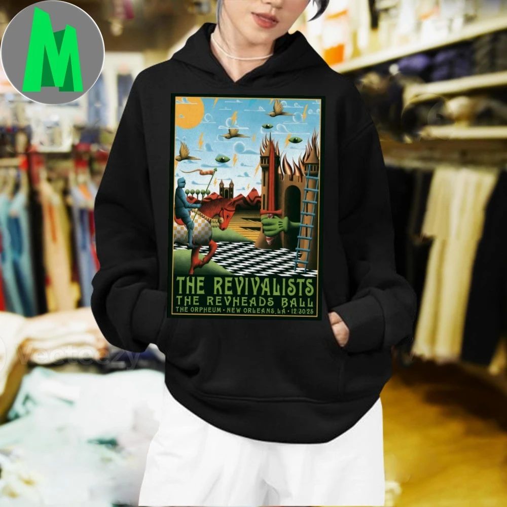 The Revivalists Orpheum Theater New Orleans LA Dec 30 2025 Poster Shirt Unisex