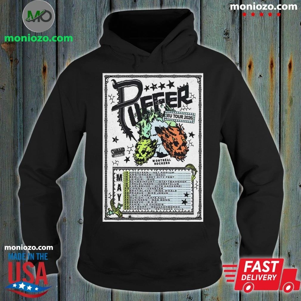 Puffer 2026 EU Tour Poster Shirt Unisex