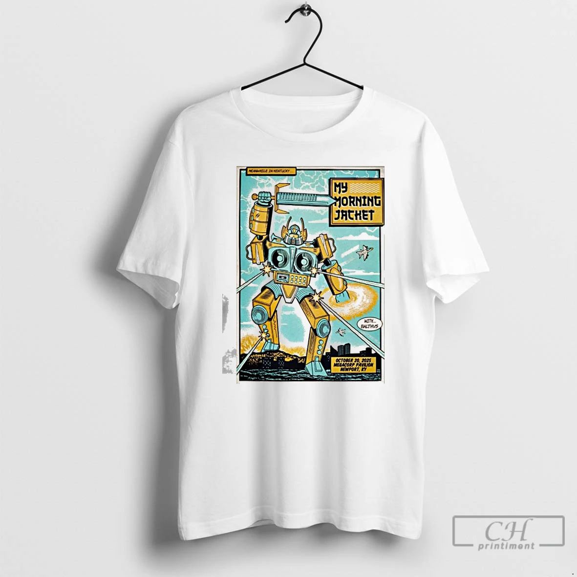 Classic My Morning Jacket Megacorp Pavilion In Newport Ky Oct 20 2025 T Shirts Unisex