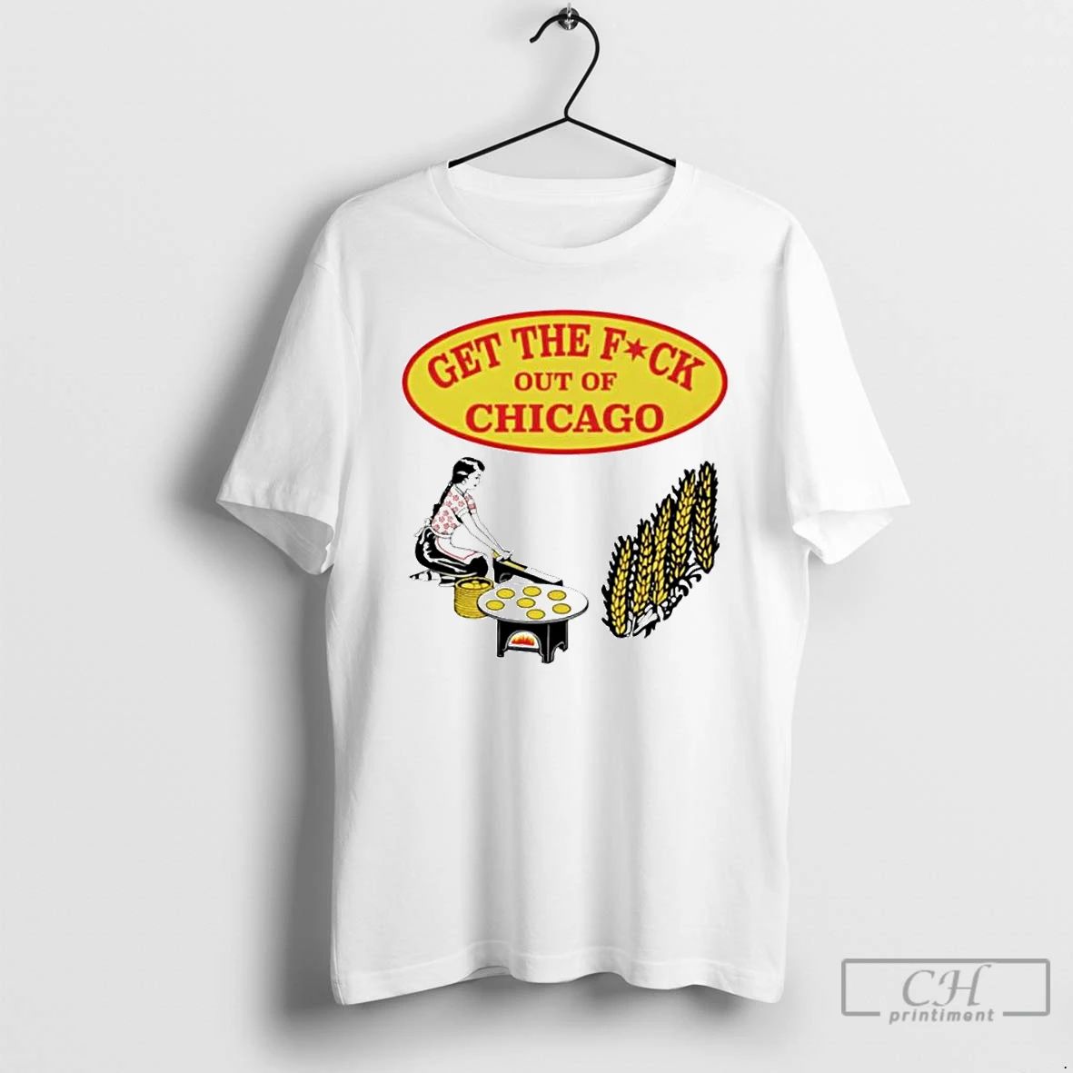 Classic Get The Fuck Out Of Chicago Ornaments T Shirts Unisex