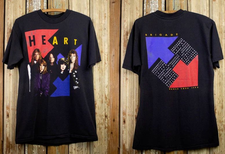 Vintage Heart Brigade World Tour Concert Unisex