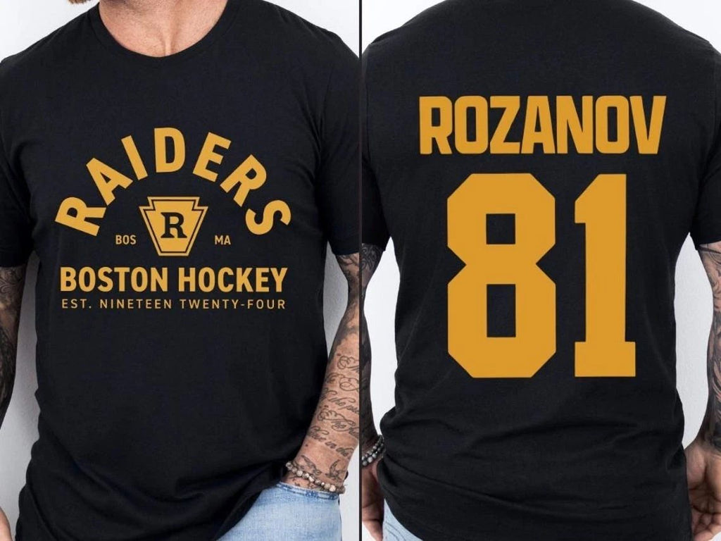HOT! Ilya Rozanov #81-Boston Raiders Tee, Heated Rivalry Inspired Unisex Unisex