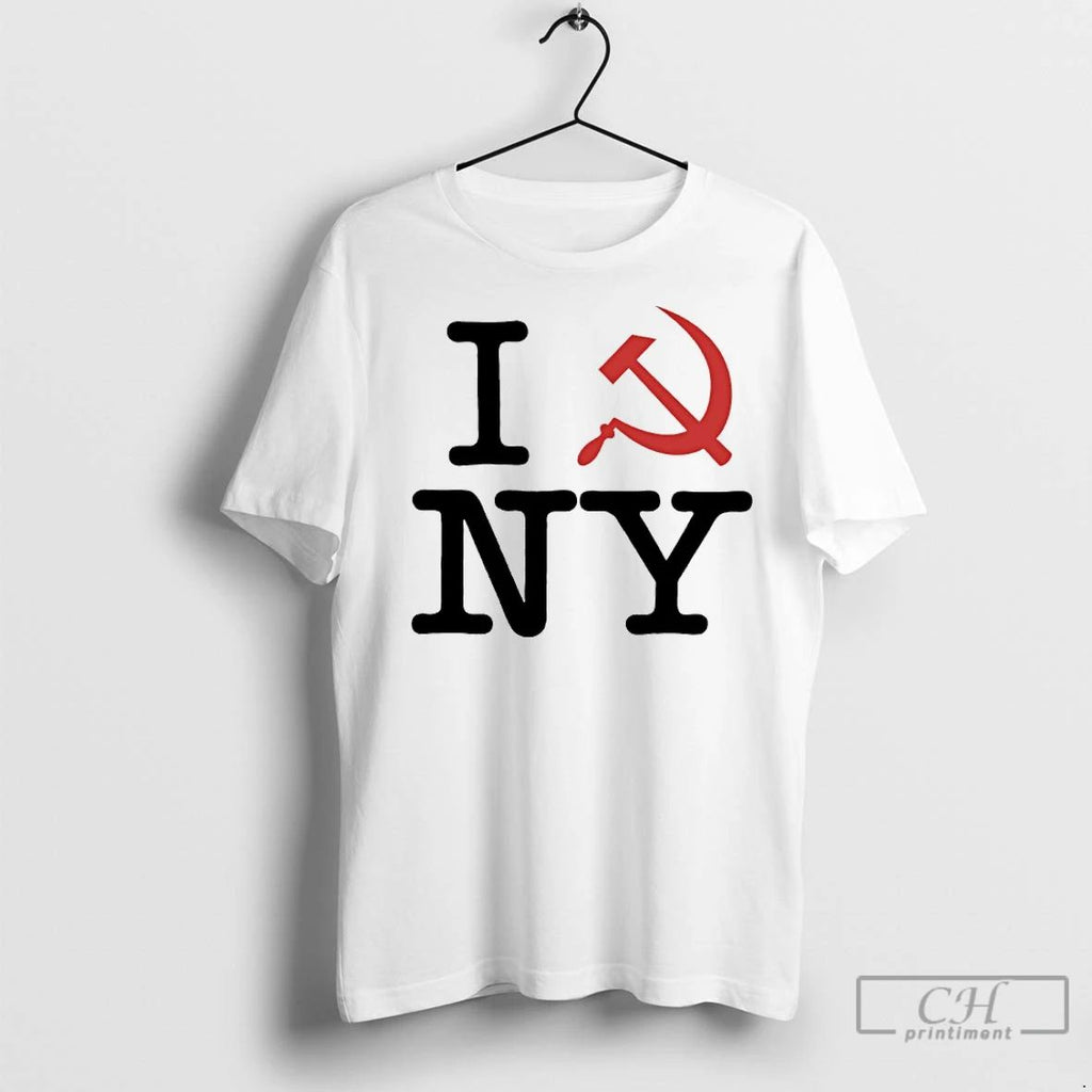Premium I Love New York Hammer And Sickle Unisex