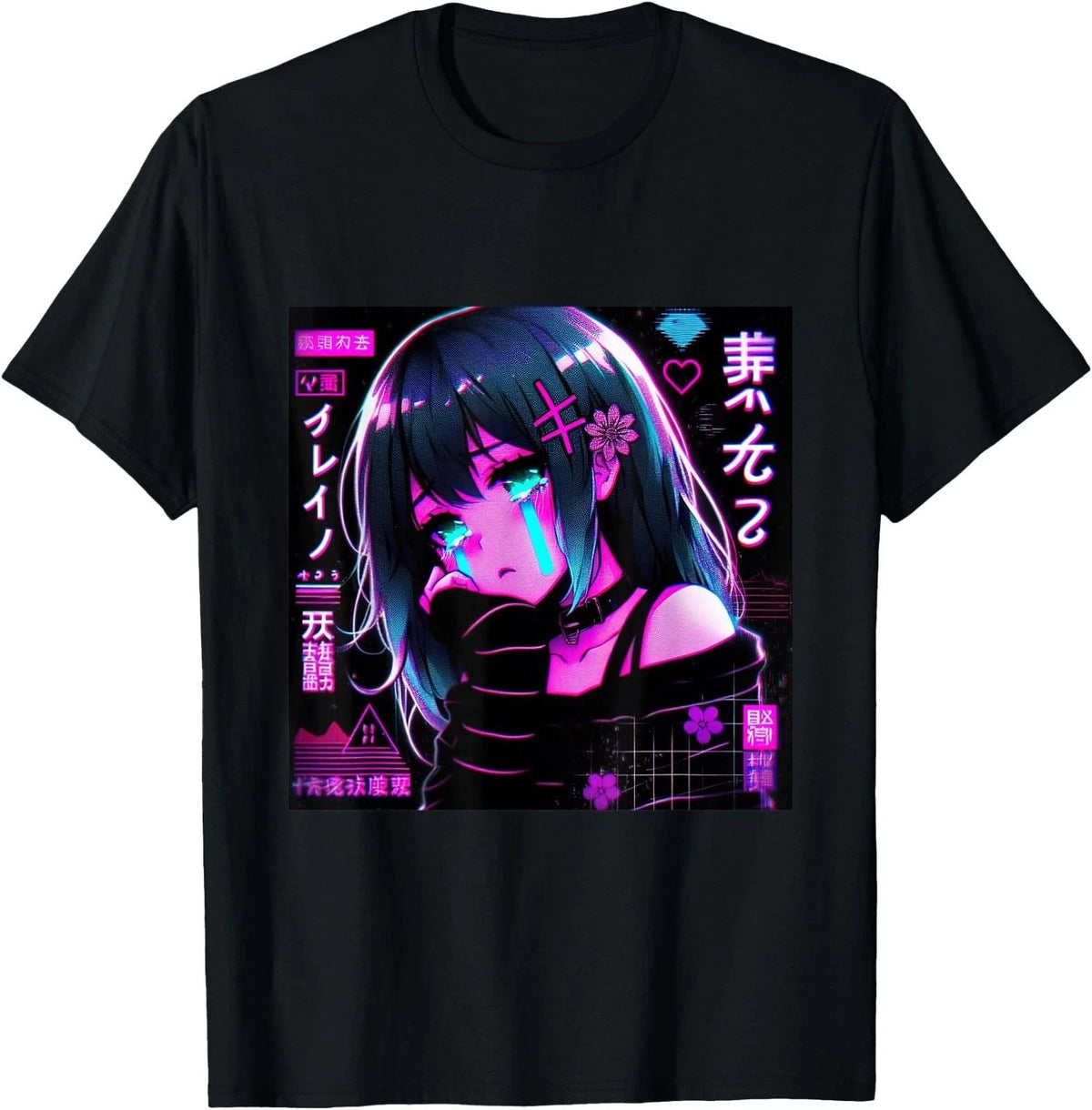 Vaporwave Anime Japanese Aesthetic Anime Otaku Unisex